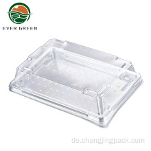Custom Food Grade Dispositable Plastic Sushi Food Container